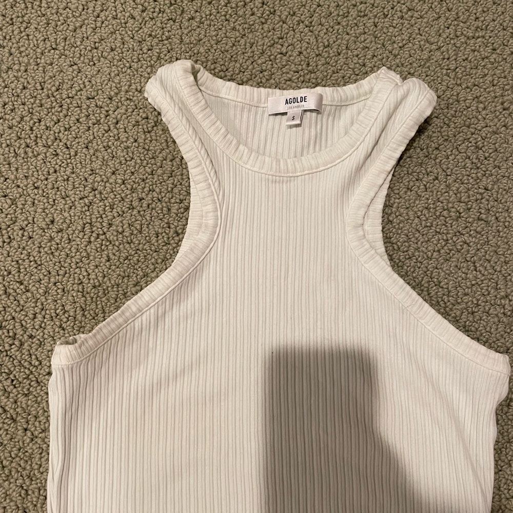 AGOLDE Ribbed Razor Back Top - Picture 4 of 4